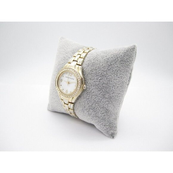 Women's Anne Klein Quartz 100ft WR Analog Dial Causal Round Watch (E385) - Picture 5 of 10